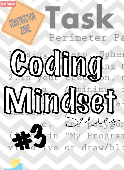 Coding Mindset Series Number 3 - Block Code